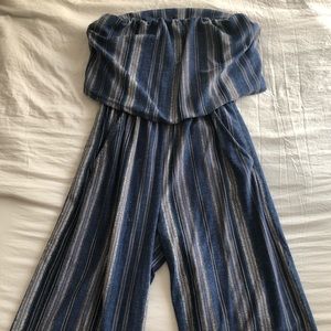 Strapless Boho Jumsuit